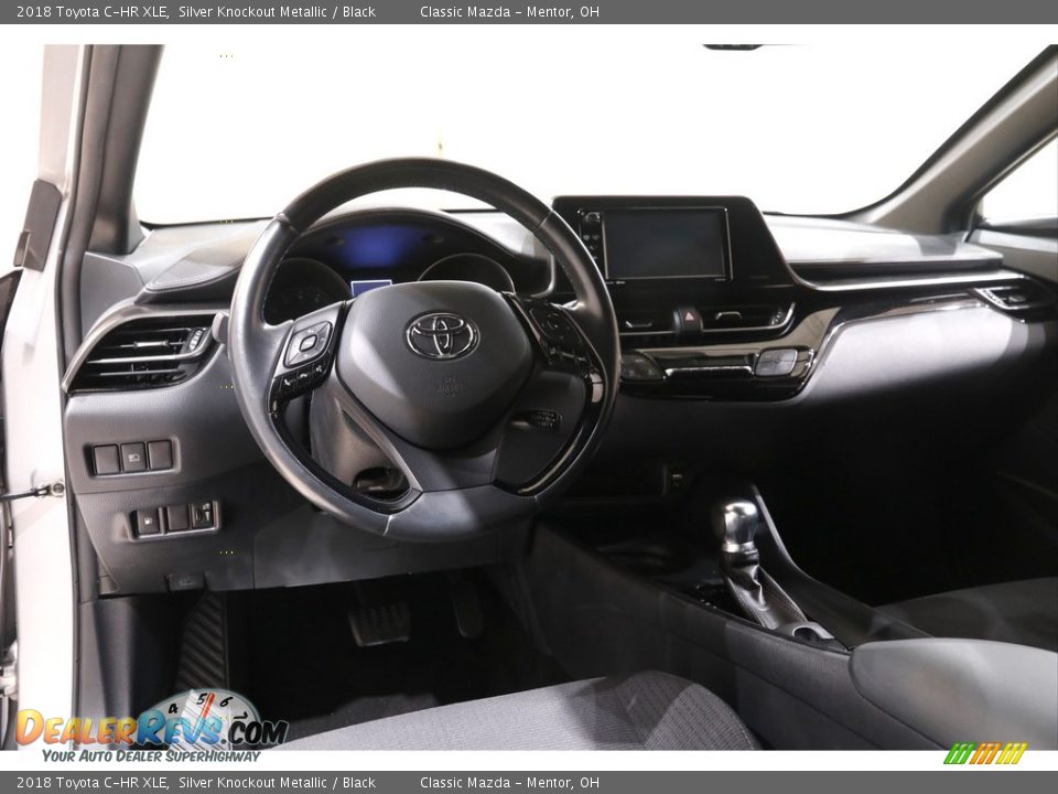2018 Toyota C-HR XLE Silver Knockout Metallic / Black Photo #6