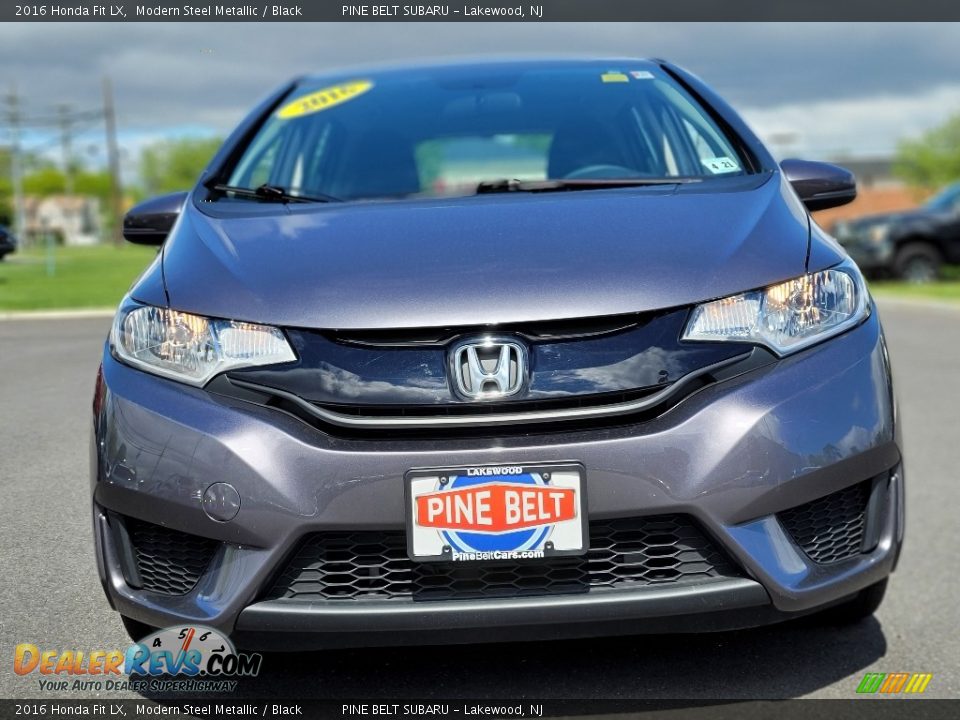 2016 Honda Fit LX Modern Steel Metallic / Black Photo #8