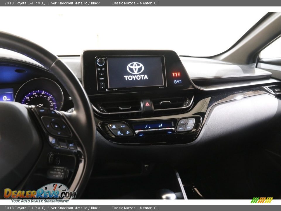 2018 Toyota C-HR XLE Silver Knockout Metallic / Black Photo #9