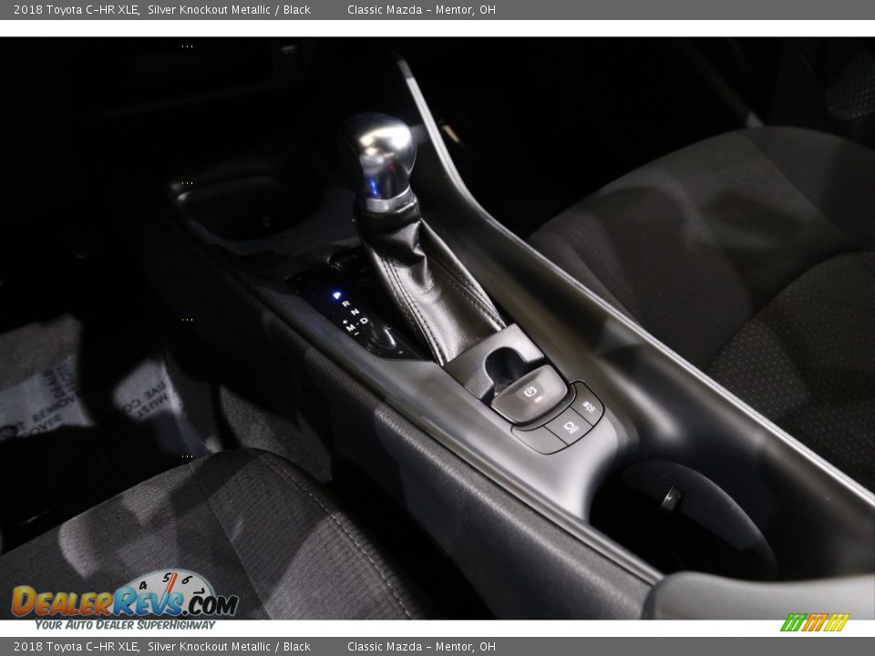 2018 Toyota C-HR XLE Silver Knockout Metallic / Black Photo #12