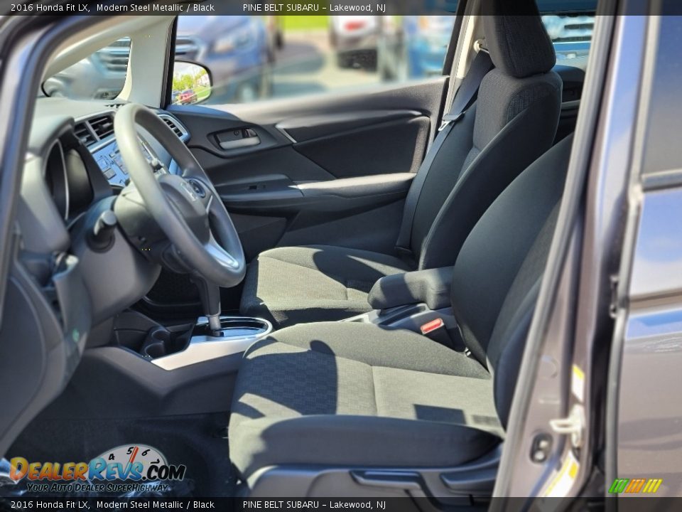 2016 Honda Fit LX Modern Steel Metallic / Black Photo #28