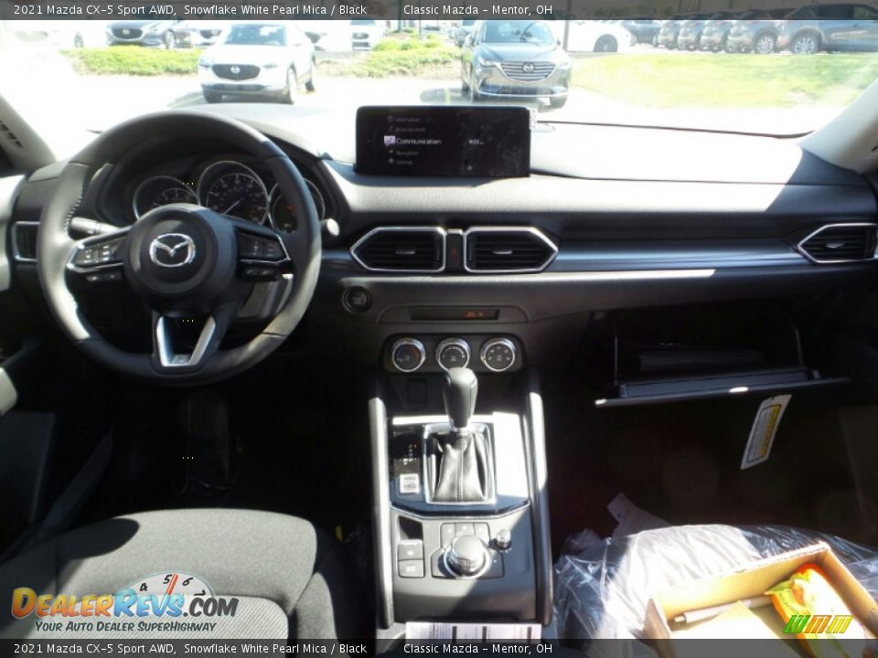 2021 Mazda CX-5 Sport AWD Snowflake White Pearl Mica / Black Photo #3