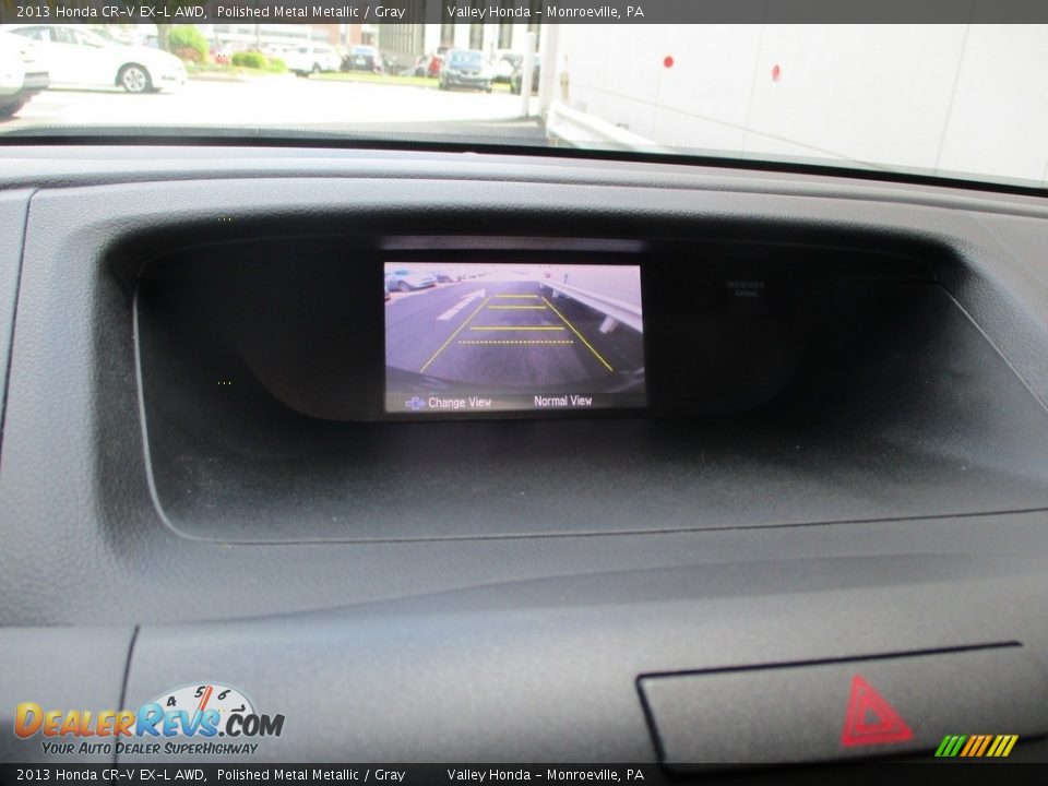 2013 Honda CR-V EX-L AWD Polished Metal Metallic / Gray Photo #16