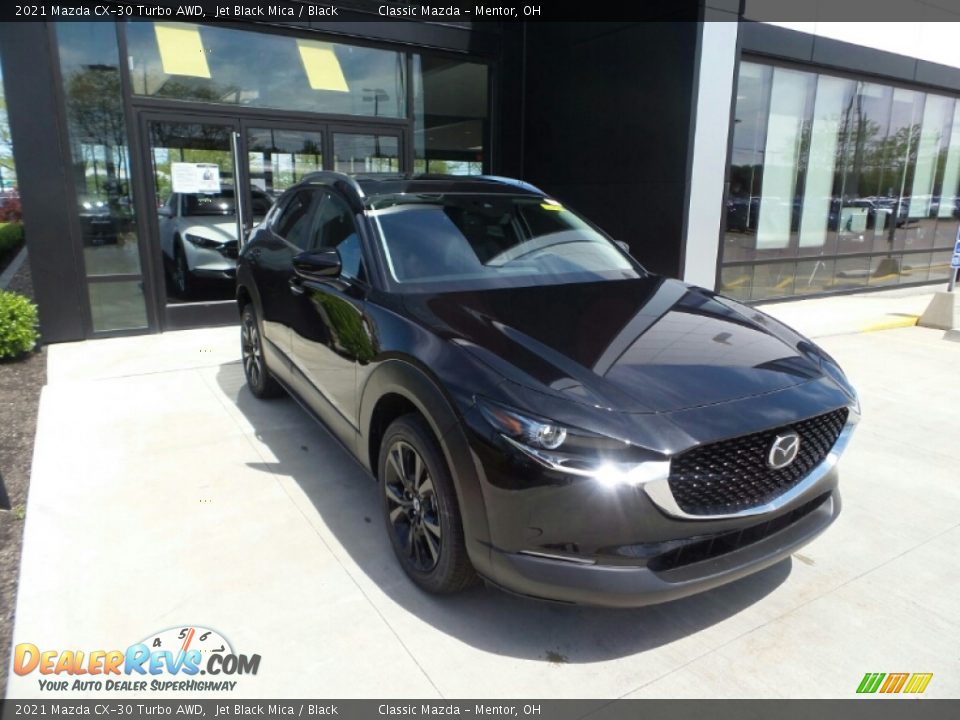 Front 3/4 View of 2021 Mazda CX-30 Turbo AWD Photo #1