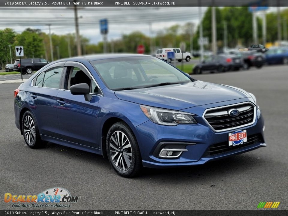 2019 Subaru Legacy 2.5i Abyss Blue Pearl / Slate Black Photo #12