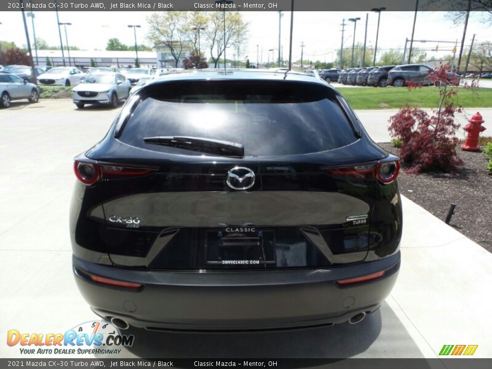 2021 Mazda CX-30 Turbo AWD Jet Black Mica / Black Photo #5