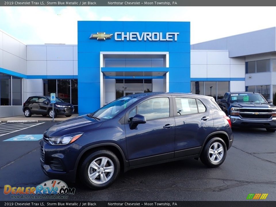 2019 Chevrolet Trax LS Storm Blue Metallic / Jet Black Photo #1