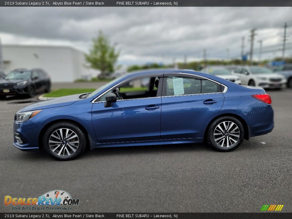 2019 Subaru Legacy 2.5i Abyss Blue Pearl / Slate Black Photo #14