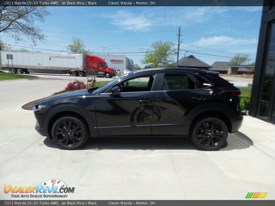 Jet Black Mica 2021 Mazda CX-30 Turbo AWD Photo #6