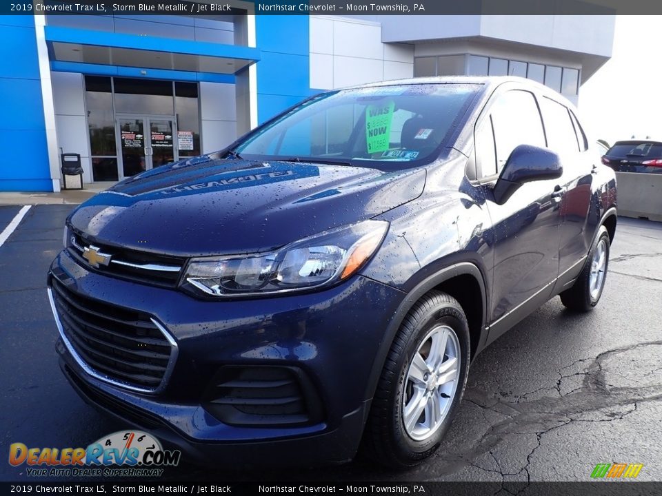 2019 Chevrolet Trax LS Storm Blue Metallic / Jet Black Photo #2