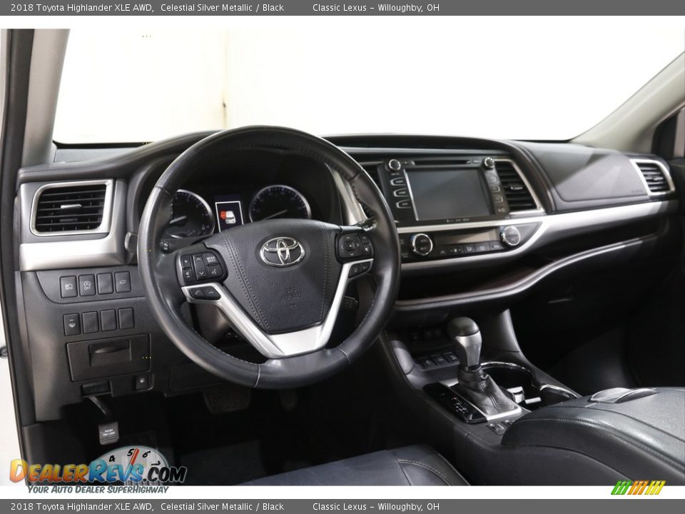 2018 Toyota Highlander XLE AWD Celestial Silver Metallic / Black Photo #6