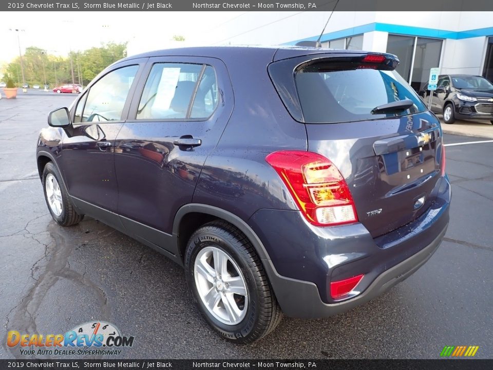 2019 Chevrolet Trax LS Storm Blue Metallic / Jet Black Photo #4