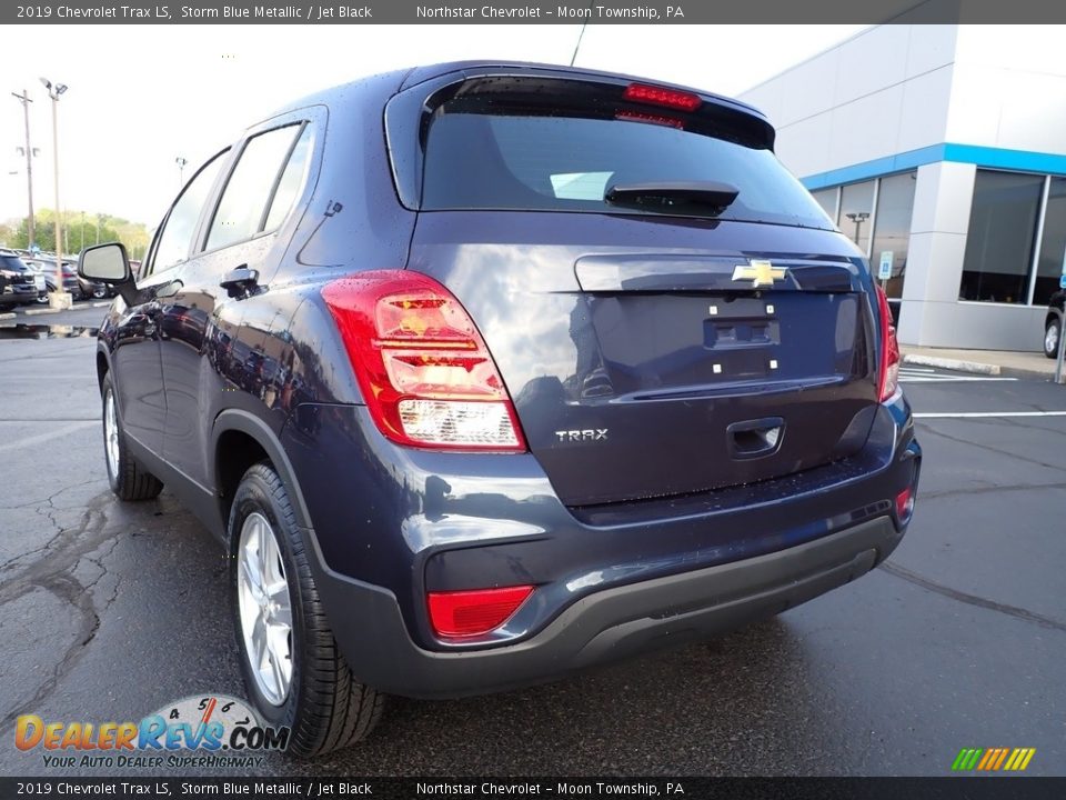 2019 Chevrolet Trax LS Storm Blue Metallic / Jet Black Photo #5