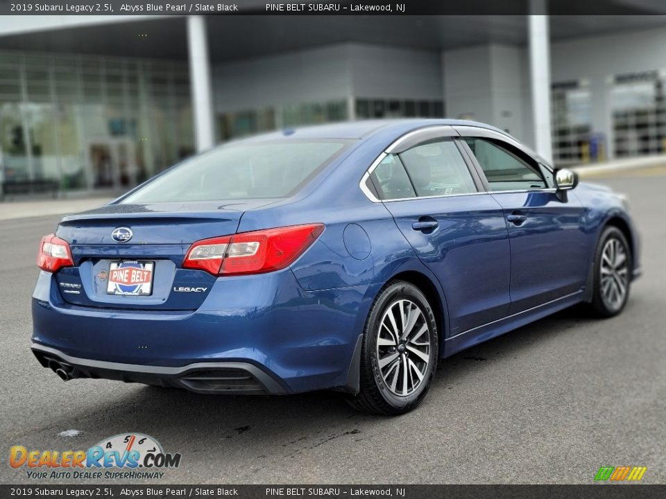 2019 Subaru Legacy 2.5i Abyss Blue Pearl / Slate Black Photo #17