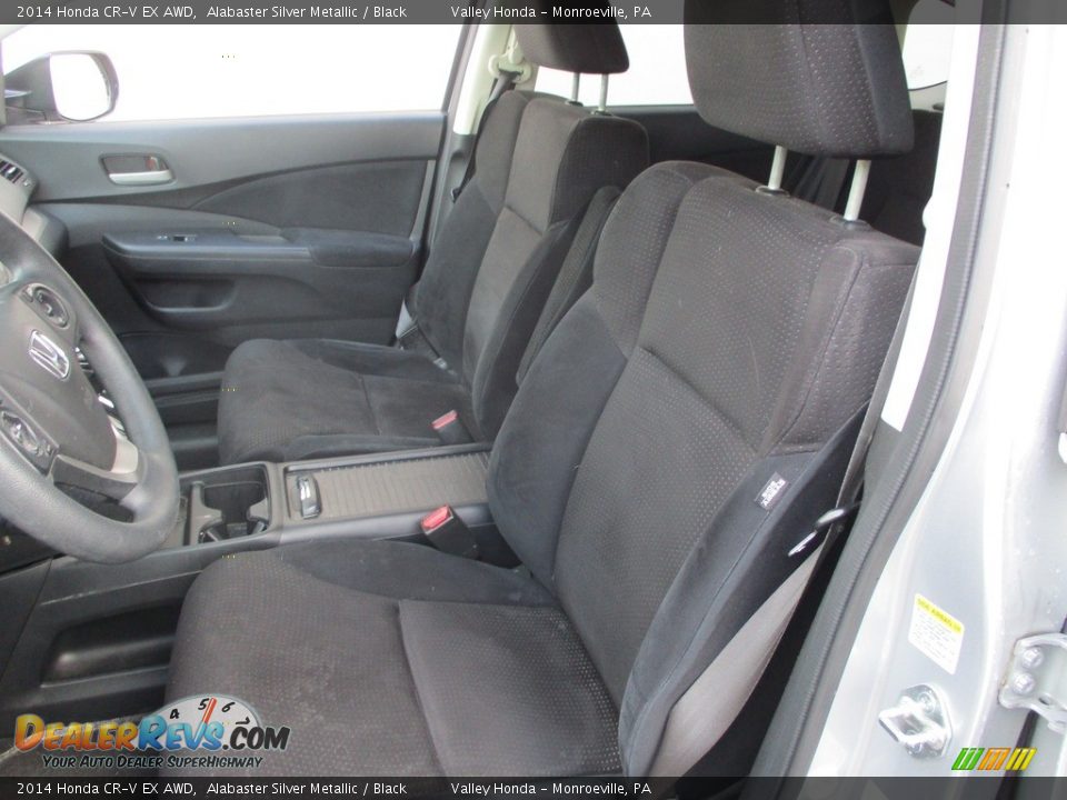2014 Honda CR-V EX AWD Alabaster Silver Metallic / Black Photo #11