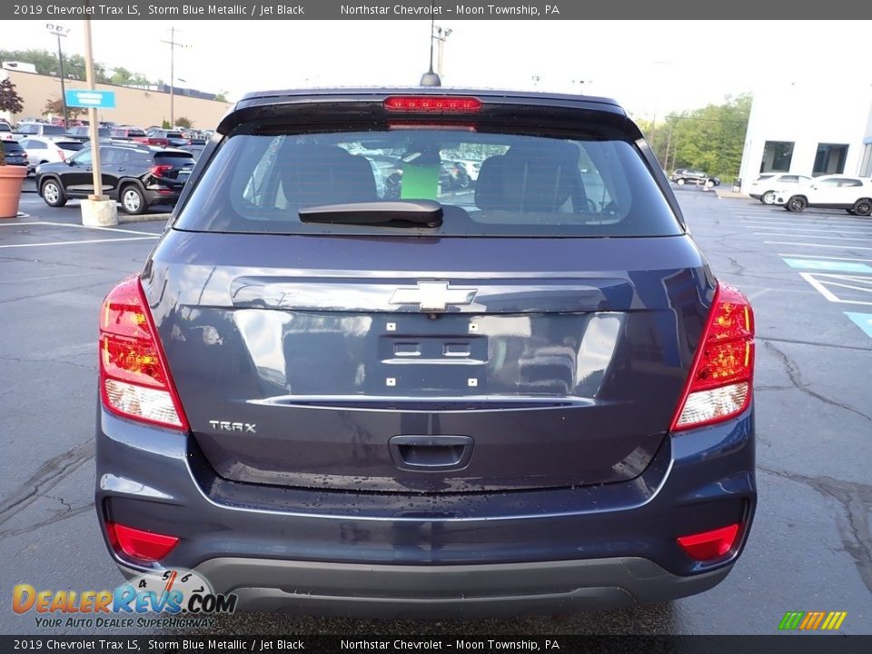 2019 Chevrolet Trax LS Storm Blue Metallic / Jet Black Photo #6