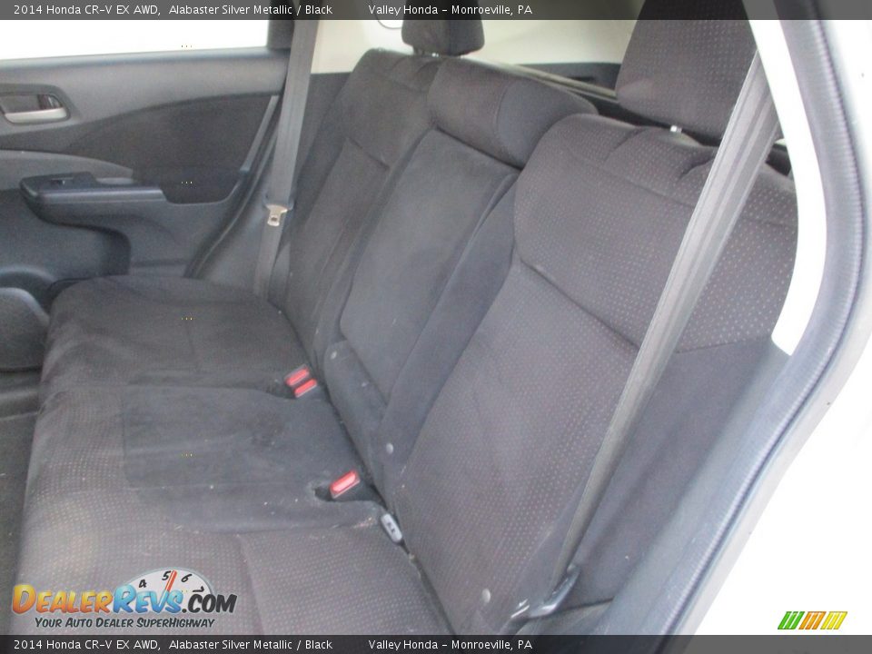 2014 Honda CR-V EX AWD Alabaster Silver Metallic / Black Photo #12