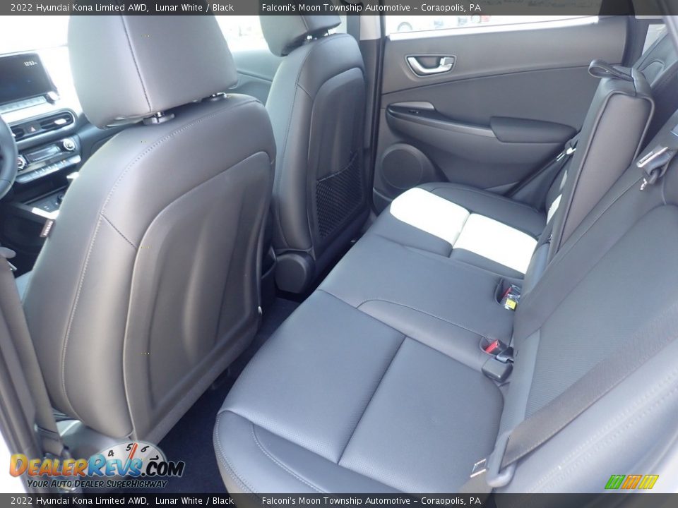 Rear Seat of 2022 Hyundai Kona Limited AWD Photo #8
