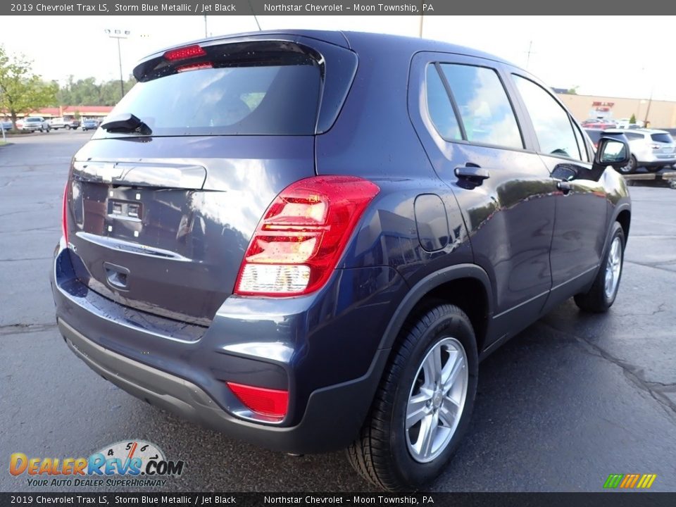 2019 Chevrolet Trax LS Storm Blue Metallic / Jet Black Photo #8