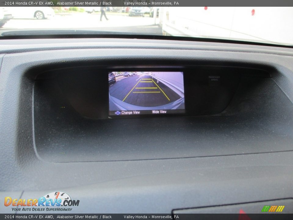 2014 Honda CR-V EX AWD Alabaster Silver Metallic / Black Photo #15
