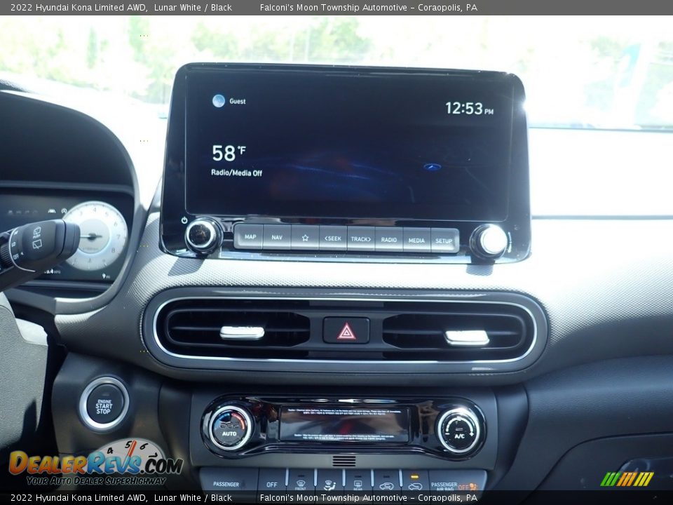 Controls of 2022 Hyundai Kona Limited AWD Photo #12