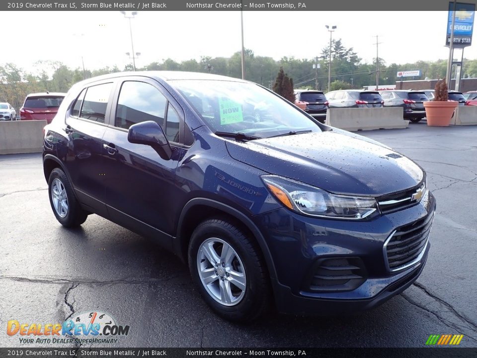 2019 Chevrolet Trax LS Storm Blue Metallic / Jet Black Photo #11