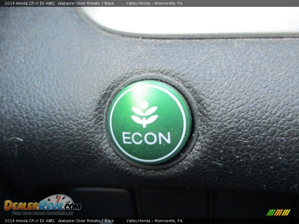 2014 Honda CR-V EX AWD Alabaster Silver Metallic / Black Photo #18