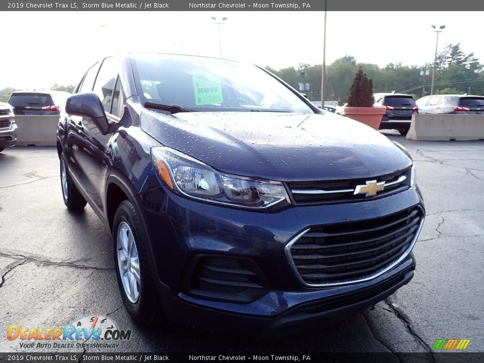 2019 Chevrolet Trax LS Storm Blue Metallic / Jet Black Photo #12