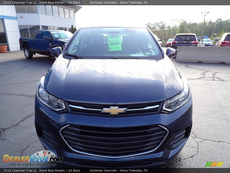 2019 Chevrolet Trax LS Storm Blue Metallic / Jet Black Photo #13