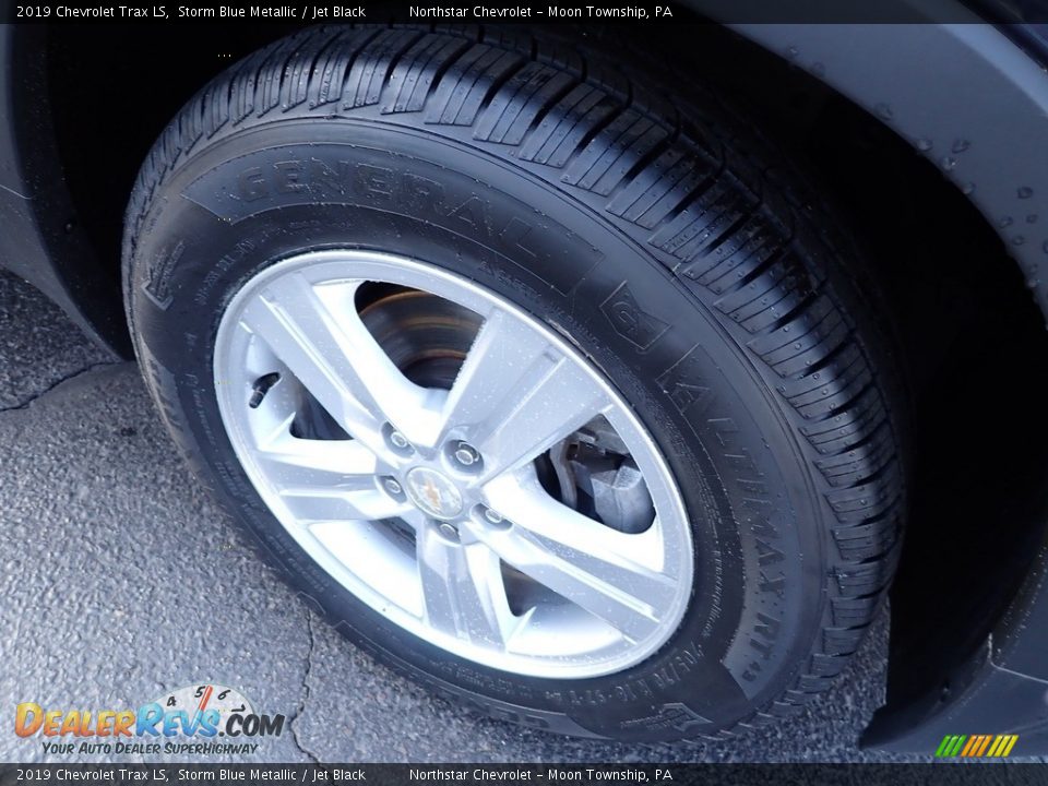 2019 Chevrolet Trax LS Storm Blue Metallic / Jet Black Photo #14