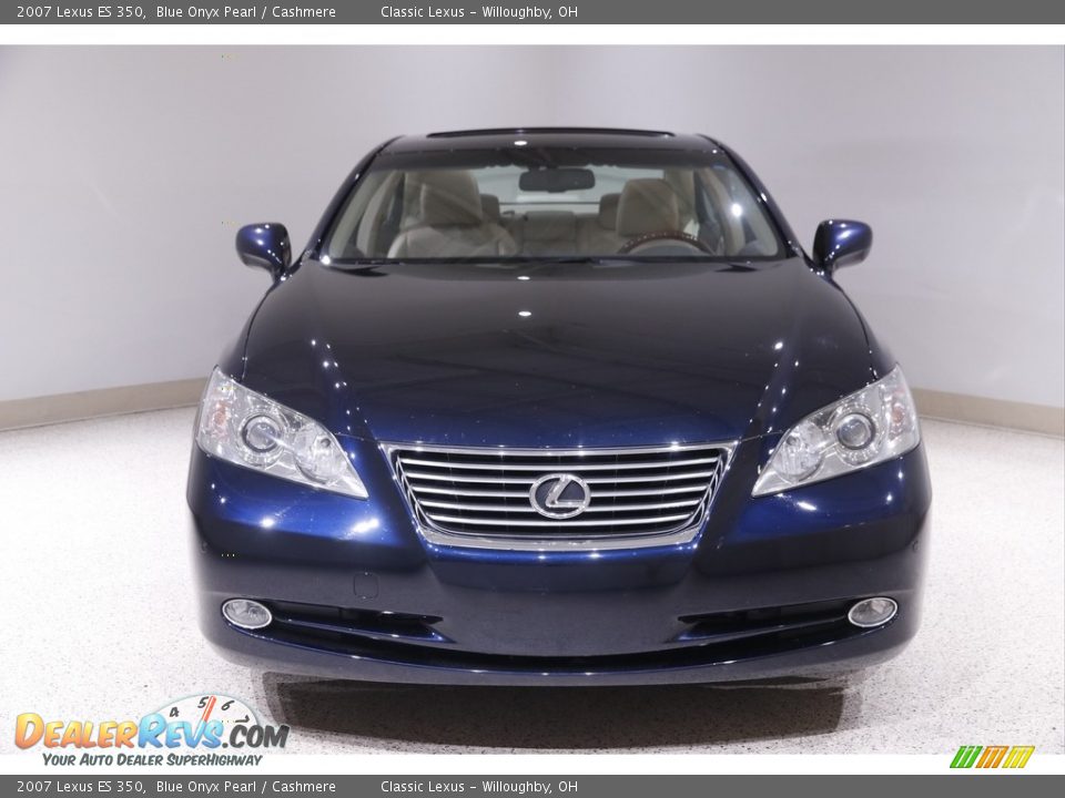 2007 Lexus ES 350 Blue Onyx Pearl / Cashmere Photo #2