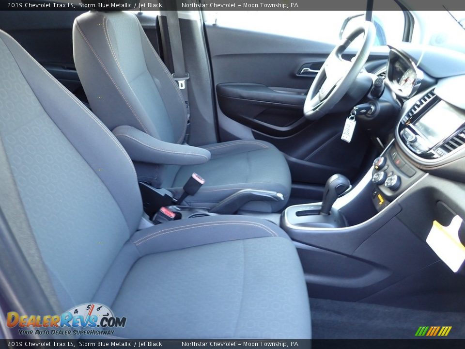 2019 Chevrolet Trax LS Storm Blue Metallic / Jet Black Photo #15