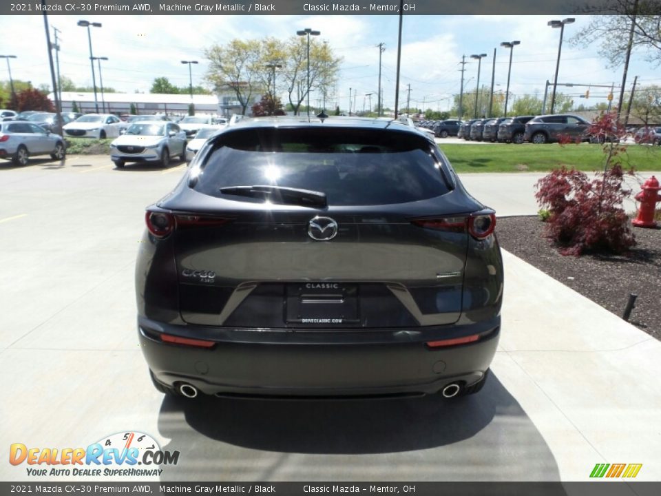 2021 Mazda CX-30 Premium AWD Machine Gray Metallic / Black Photo #5