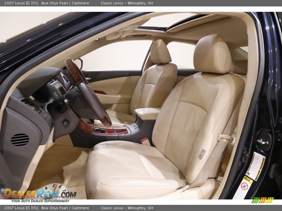 2007 Lexus ES 350 Blue Onyx Pearl / Cashmere Photo #5