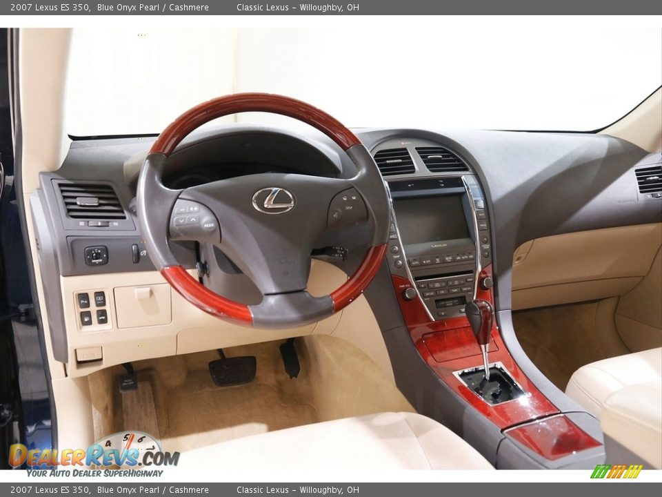 2007 Lexus ES 350 Blue Onyx Pearl / Cashmere Photo #6