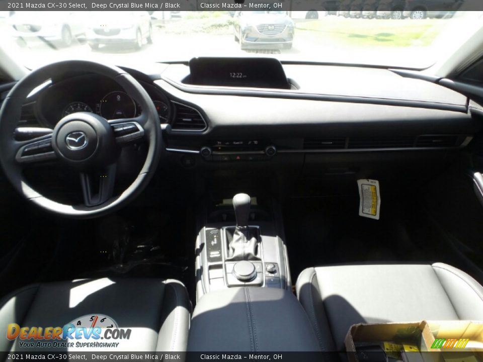 2021 Mazda CX-30 Select Deep Crystal Blue Mica / Black Photo #3