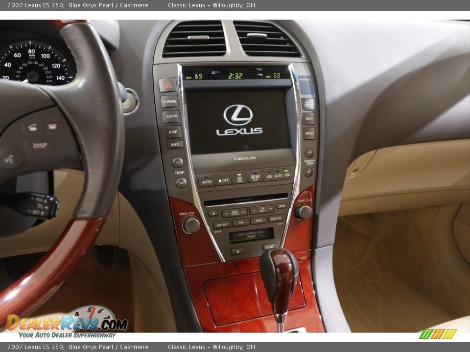 2007 Lexus ES 350 Blue Onyx Pearl / Cashmere Photo #9