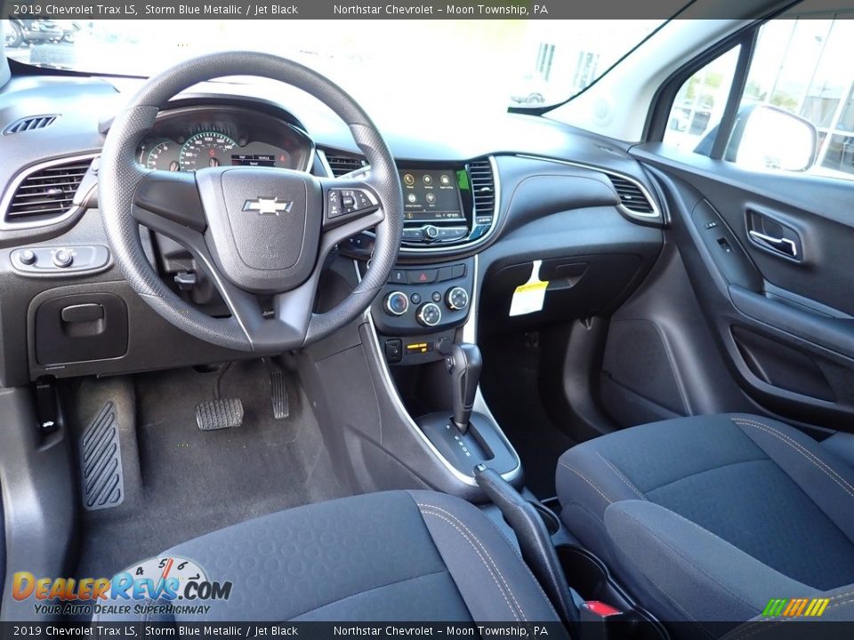 2019 Chevrolet Trax LS Storm Blue Metallic / Jet Black Photo #22
