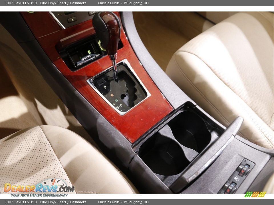 2007 Lexus ES 350 Blue Onyx Pearl / Cashmere Photo #16