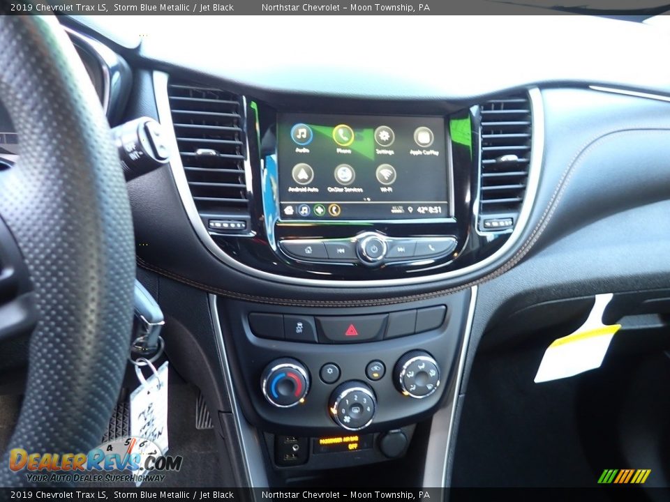 2019 Chevrolet Trax LS Storm Blue Metallic / Jet Black Photo #27