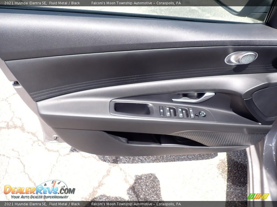 2021 Hyundai Elantra SE Fluid Metal / Black Photo #10