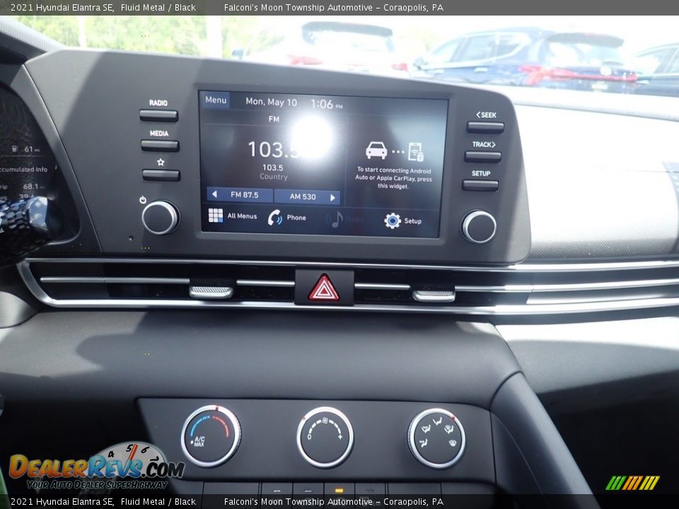 2021 Hyundai Elantra SE Fluid Metal / Black Photo #13