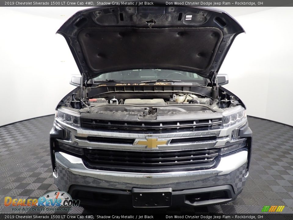 2019 Chevrolet Silverado 1500 LT Crew Cab 4WD Shadow Gray Metallic / Jet Black Photo #6