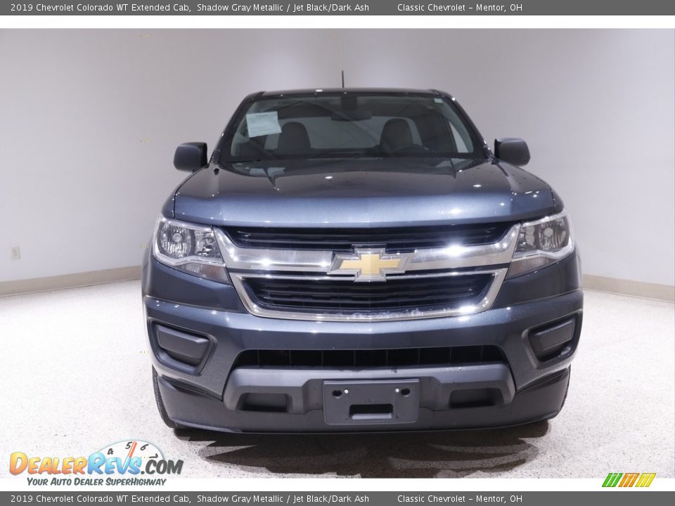 2019 Chevrolet Colorado WT Extended Cab Shadow Gray Metallic / Jet Black/Dark Ash Photo #2