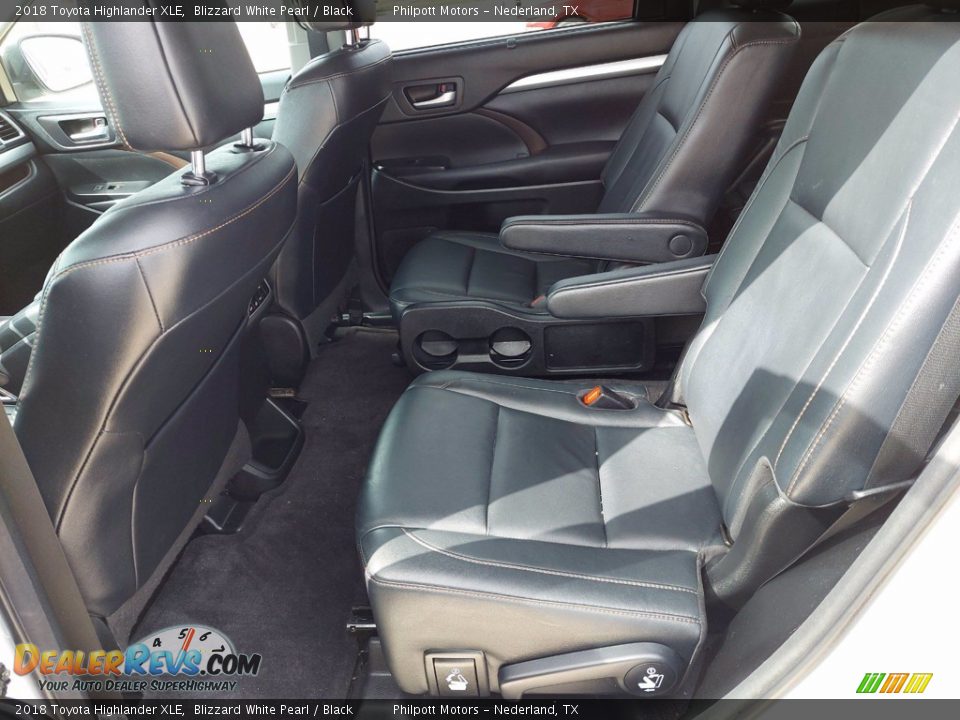 2018 Toyota Highlander XLE Blizzard White Pearl / Black Photo #19