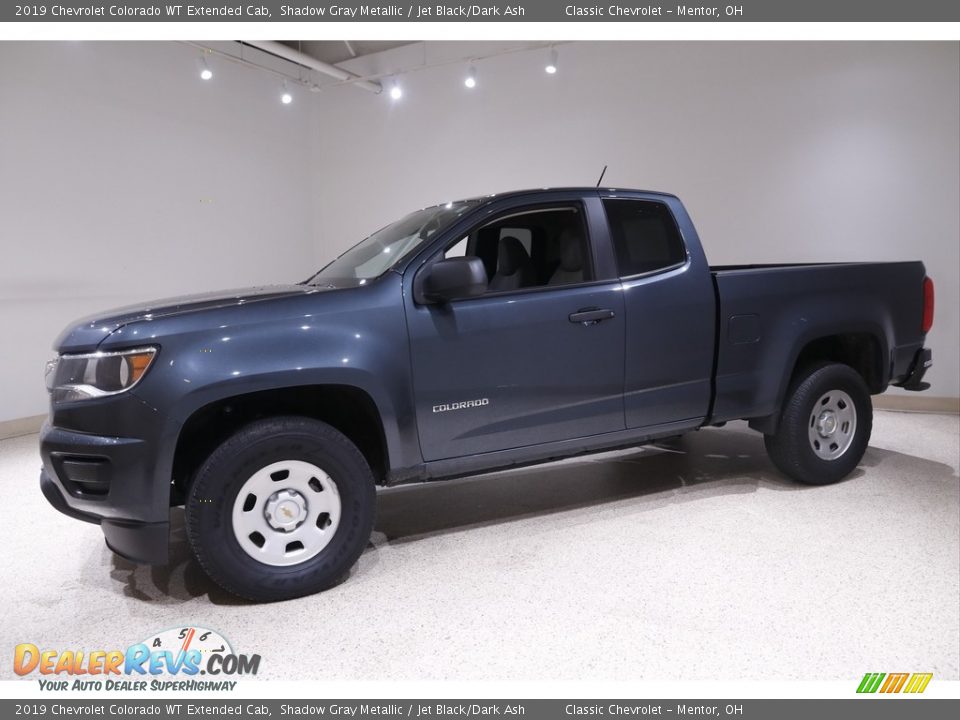 2019 Chevrolet Colorado WT Extended Cab Shadow Gray Metallic / Jet Black/Dark Ash Photo #3