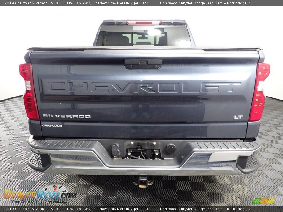 2019 Chevrolet Silverado 1500 LT Crew Cab 4WD Shadow Gray Metallic / Jet Black Photo #11