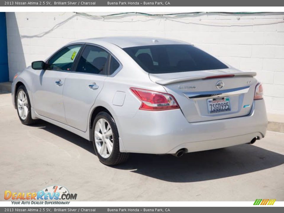 2013 Nissan Altima 2.5 SV Brilliant Silver / Charcoal Photo #2