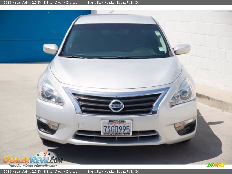 2013 Nissan Altima 2.5 SV Brilliant Silver / Charcoal Photo #7