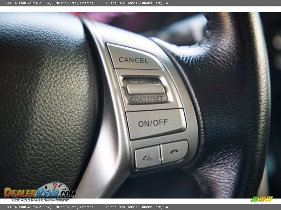 2013 Nissan Altima 2.5 SV Brilliant Silver / Charcoal Photo #15